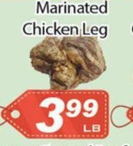 Ample Food Market Marinated Chicken Leg offer