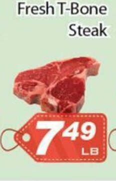 Ample Food Market Fresh T-Bone Steak offer