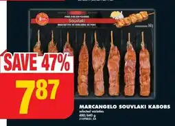 No Frills MARCANGELO SOUVLAKI KABOBS offer