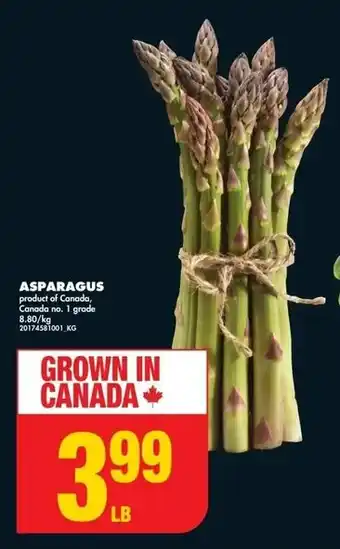 No Frills ASPARAGUS offer