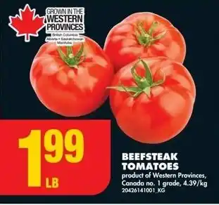 No Frills BEEFSTEAK TOMATOES offer