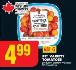 No Frills PC VARIETY TOMATOES offer