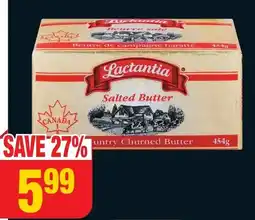 No Frills LACTANTIA BUTTER offer