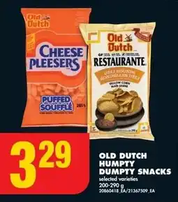No Frills OLD DUTCH HUMPTY DUMPTY SNACKS offer