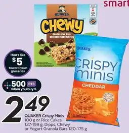 Sobeys QUAKER Crispy Minis offer