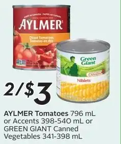 Sobeys AYLMER Tomatoes offer