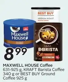 Sobeys MAXWELL HOUSE Coffee offer