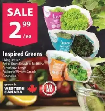 Co-op Inspired Greens offer