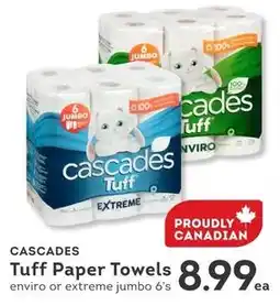 IGA CASCADES Tuff Paper Towels offer