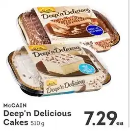 IGA McCAIN Deep'n Delicious Cakes offer