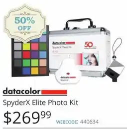 Vistek datacolor SpyderX Elite Photo Kit offer
