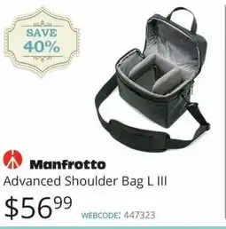 Vistek Manfrotto Advanced Shoulder Bag L III offer