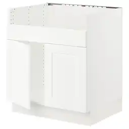 IKEA Sektion Base cab f tallsjÖn sink, white Enköping/white wood effect, 30x24x30 offer