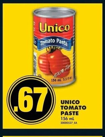 No Frills Unico Tomato Paste offer