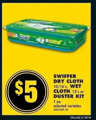 No Frills Swiffer Dry Cloth offer
