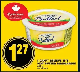No Frills Butter Margarine offer