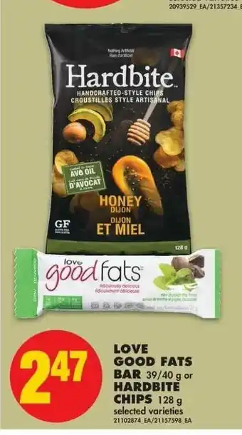 No Frills Love Good Fats Bar offer