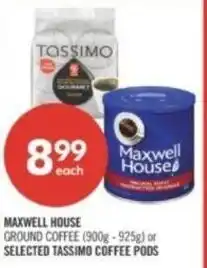 Shoppers Drug Mart MAXWELL HOUSE GROUND COFFEE offer