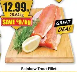 Starsky Rainbow Trout Fillet offer