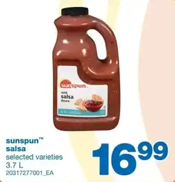 Wholesale Club sunspun salsa offer
