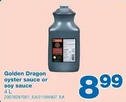 Wholesale Club Golden Dragon oyster sauce or soy sauce offer