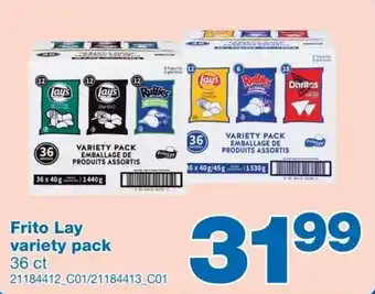 Wholesale Club Frito Lay variety pack offer