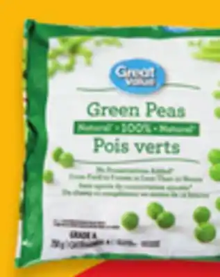 Walmart Great Value Frozen Vegetables offer