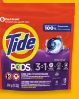 Walmart Tide Laundry Detergent 24 - 25 Loads or Pods 16s offer