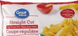 Walmart Great Value French Fries offer