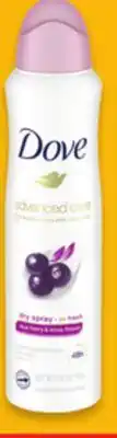 Walmart Dove Antiperspirant offer