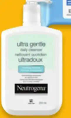 Walmart Neutrogena Ultra Gentle Cleanser offer
