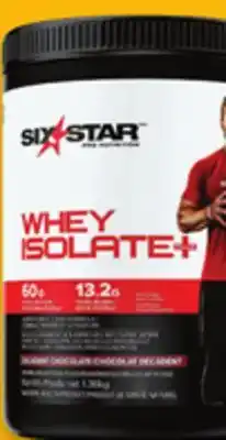 Walmart Six Star Whey Protein offer