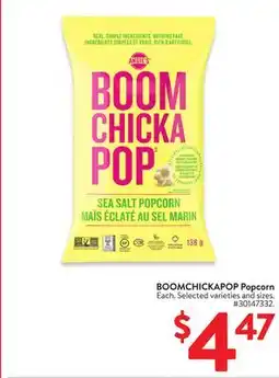 Walmart BOOMCHICKAPOP Popcorn offer