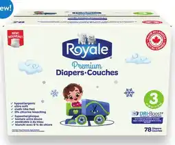 Walmart Royale Premium Diapers offer
