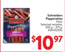 Walmart Schneiders Pepperettes offer
