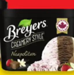 Walmart Breyer's Creamery Style Ice Cream Tubs offer