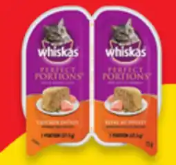 Walmart Whiskas Wet Cat Food offer