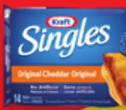 Walmart Kraft Singles Cheese Slices offer