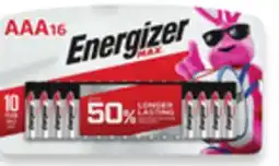 Walmart Energizer Max AA24 or AAA16 Batteries offer