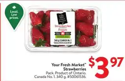 Walmart Your Fresh Market Strawberries offer