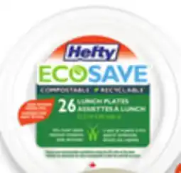 Walmart Hefty EcoSave Disposable Plates offer