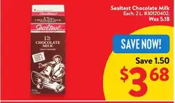 Walmart Sealtest Chocolate Milk offer
