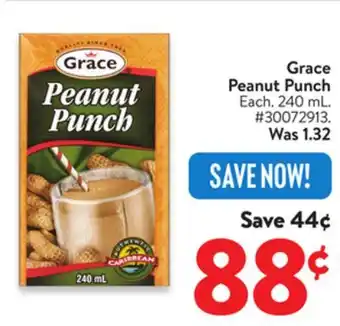 Walmart Grace Peanut Punch offer