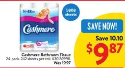 Walmart Cashmere Bathroom Tissue offer