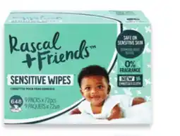 Walmart Rascal + Friends Wipes offer