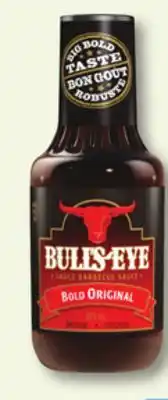 Walmart Bull's-Eye BBQ Sauce 425 mL offer