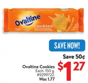 Walmart Ovaltine Cookies offer