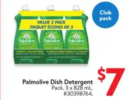 Walmart Palmolive Dish Detergent offer