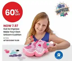 Toys R us Out to Impress Make Your Own Unicorn Cushion offer