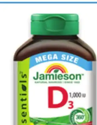 Walmart Jamieson Mega Size Vitamin D offer